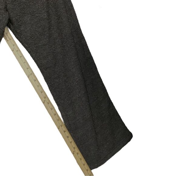 NWT Calvin Klein Sherpa Fleece Lounge Pants XL Gray Cozy Elastic Waist $49 MSRP - Picture 8 of 8